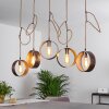 VAIAMONTE Pendant Light brown, bronze, grey, 4-light sources