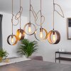 VAIAMONTE Pendant Light brown, bronze, grey, 4-light sources