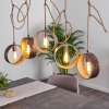 VAIAMONTE Pendant Light brown, bronze, grey, 4-light sources