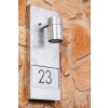 Konstsmide MODENA house number light grey, 1-light source