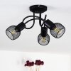 CAIRNS Ceiling Light black, 3-light sources