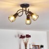 CAIRNS Ceiling Light black, 3-light sources