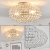 KLAMILA Ceiling light chrome, 2-light sources