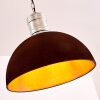 KINZUA Pendant Light rust-coloured, silver, 1-light source