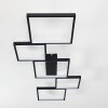 Bacolod Ceiling Light LED black, 1-light source