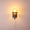 Okudari Wall Light black-gold, 1-light source