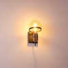 Okudari Wall Light black-gold, 1-light source