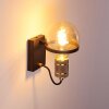 Okudari Wall Light black-gold, 1-light source