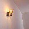 Okudari Wall Light black-gold, 1-light source