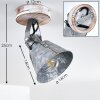 Berkeley Ceiling Light Light wood, galvanized, 1-light source