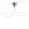 Ceiling Light Mantra NUR LINE LED chrome, white, 1-light source
