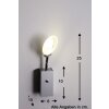Honsel Lina wall light LED