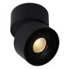 Lucide YUMIKO Ceiling light LED black, 1-light source