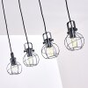 Sundsvall Pendant Light brown, black, 4-light sources