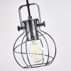 Sundsvall Pendant Light brown, black, 4-light sources