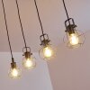 Sundsvall Pendant Light brown, black, 4-light sources