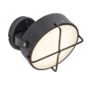Brilliant NYX outdoor wall light LED anthracite, 1-light source