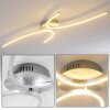ASKIM ceiling light LED silver, 1-light source