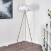 ZOBUS Floor Lamp matt nickel, 1-light source
