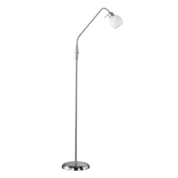 Trio-Leuchten Freddy Floor Lamp LED matt nickel, 1-light source