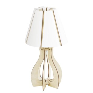 Eglo COSSANO table lamp Light wood, 1-light source
