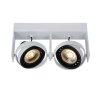 Lucide GRIFFON Ceiling Spotlight white, 2-light sources