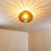 VALKOM Ceiling light Light wood, 1-light source