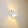 Baku wall light white, 1-light source