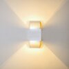 Baku wall light white, 1-light source
