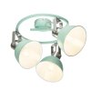 Globo ROLI ceiling spotlight green, 3-light sources
