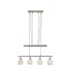 Globo Elliott hanging light LED matt nickel, 4-light sources