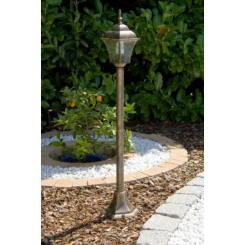 Rabalux Toscana outdoor floor lamp transparent, clear