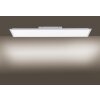 Leuchten Direkt FLAT Ceiling Light LED silver, 1-light source, Remote control
