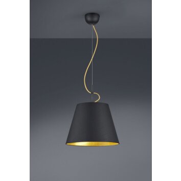 Trio ANDREUS Pendant Light black, 1-light source