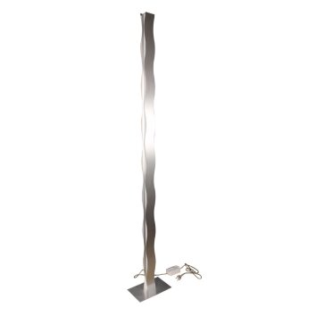 Lutec WAVE Floor Lamp matt nickel, 3-light sources