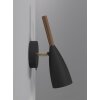 Design For The People by Nordlux PURE Wall Light Dark wood, black, 1-light source