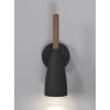 Design For The People by Nordlux PURE Wall Light Dark wood, black, 1-light source