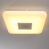 Lumsden ceiling light LED grey, 1-light source, Remote control