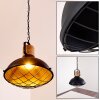 ONSALA Pendant Light Dark wood, black, 1-light source