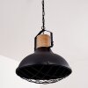 ONSALA Pendant Light Dark wood, black, 1-light source