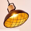 ONSALA Pendant Light Dark wood, black, 1-light source