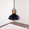 ONSALA Pendant Light Dark wood, black, 1-light source