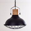 ONSALA Pendant Light Dark wood, black, 1-light source