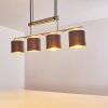 Glane Pendant Light matt nickel, 4-light sources