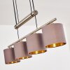 Glane Pendant Light matt nickel, 4-light sources