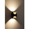 San Jose exterior wall luminaire LED anthracite, 2-light sources