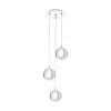 Eglo CONESSA pendant light LED chrome, 3-light sources