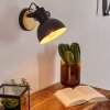 FLAGSTAFF Wall Light Light wood, black, 1-light source
