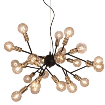 Pendant Light By Rydens Hero black, 24-light sources