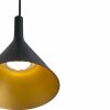 Faro Pam pendant light LED gold, black, 1-light source